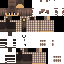 Minecraft skin texture, 64x64 pixels