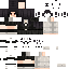 Minecraft skin texture, 64x64 pixels