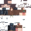 Minecraft skin texture, 64x64 pixels