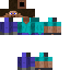 Minecraft skin texture, 64x64 pixels