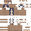 Minecraft skin texture, 64x64 pixels
