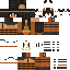 Minecraft skin texture, 64x64 pixels