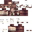 Minecraft skin texture, 64x64 pixels