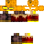 Minecraft skin texture, 64x64 pixels