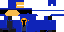 Minecraft skin texture, 64x32 legacy pixels