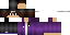 Minecraft skin texture, 64x32 legacy pixels