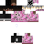 Minecraft skin texture, 64x64 pixels