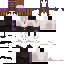 Minecraft skin texture, 64x64 pixels