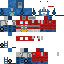Minecraft skin texture, 64x64 pixels