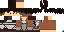Minecraft skin texture, 64x32 legacy pixels