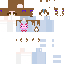 Minecraft skin texture, 64x64 pixels