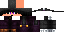 Minecraft skin texture, 64x32 legacy pixels