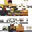 Minecraft skin texture, 64x64 pixels