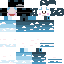 Minecraft skin texture, 64x64 pixels