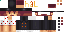 Minecraft skin texture, 64x32 legacy pixels