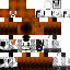 Minecraft skin texture, 64x64 pixels