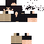 Minecraft skin texture, 64x64 pixels