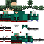 Minecraft skin texture, 64x64 pixels