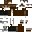 Minecraft skin texture, 64x64 pixels