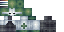Minecraft skin texture, 64x32 legacy pixels