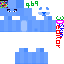 Minecraft skin texture, 64x64 pixels