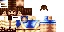 Minecraft skin texture, 64x32 legacy pixels