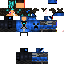 Minecraft skin texture, 64x64 pixels