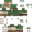 Minecraft skin texture, 64x64 pixels