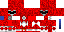 Minecraft skin texture, 64x32 legacy pixels
