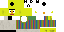 Minecraft skin texture, 64x32 legacy pixels