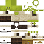 Minecraft skin texture, 64x64 pixels