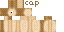 Minecraft skin texture, 64x32 legacy pixels