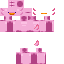 Minecraft skin texture, 64x64 pixels
