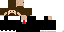Minecraft skin texture, 64x32 legacy pixels