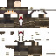 Minecraft skin texture, 64x64 pixels