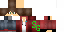 Minecraft skin texture, 64x32 legacy pixels