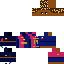 Minecraft skin texture, 64x64 pixels