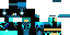 Minecraft skin texture, 64x32 legacy pixels