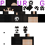 Minecraft skin texture, 64x64 pixels