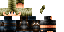 Minecraft skin texture, 64x32 legacy pixels