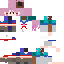 Minecraft skin texture, 64x64 pixels