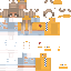 Minecraft skin texture, 64x64 pixels