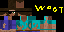Minecraft skin texture, 64x32 legacy pixels