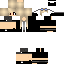 Minecraft skin texture, 64x64 pixels