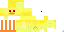 Minecraft skin texture, 64x32 legacy pixels
