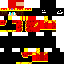 Minecraft skin texture, 64x64 pixels