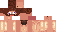 Minecraft skin texture, 64x32 legacy pixels