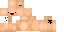 Minecraft skin texture, 64x32 legacy pixels