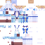 Minecraft skin texture, 64x64 pixels