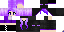 Minecraft skin texture, 64x32 legacy pixels